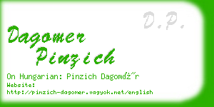 dagomer pinzich business card